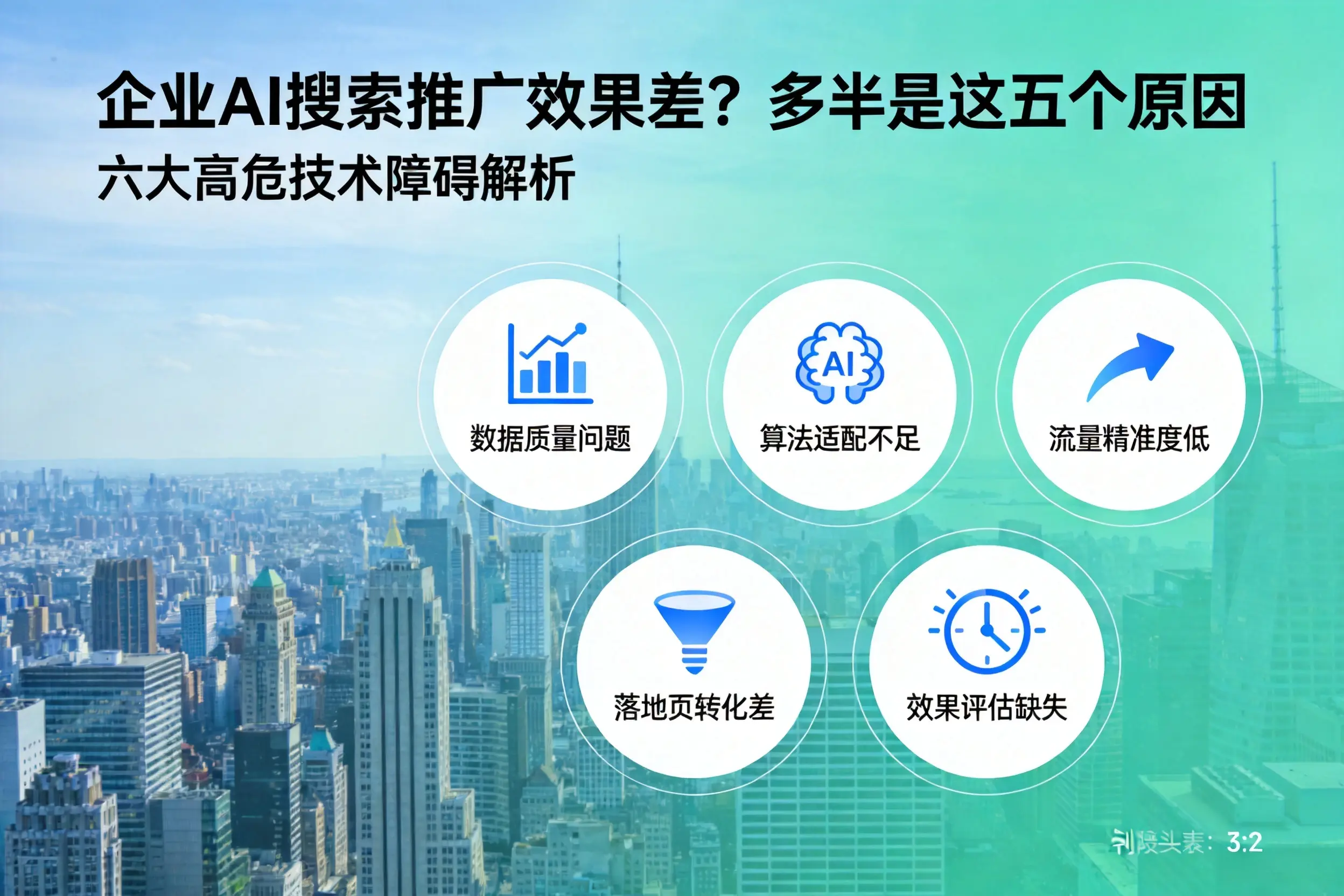 镇康企业AI搜索推广效果差?多半是这五个原因
